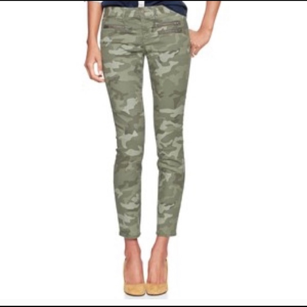 GAP 1969 Always Skinny Camo Pant 33R, NWT